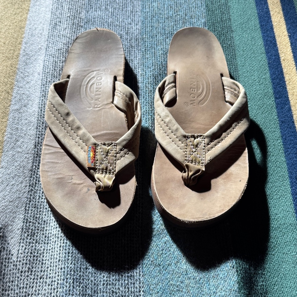 Rainbow Tan Women's Sandals